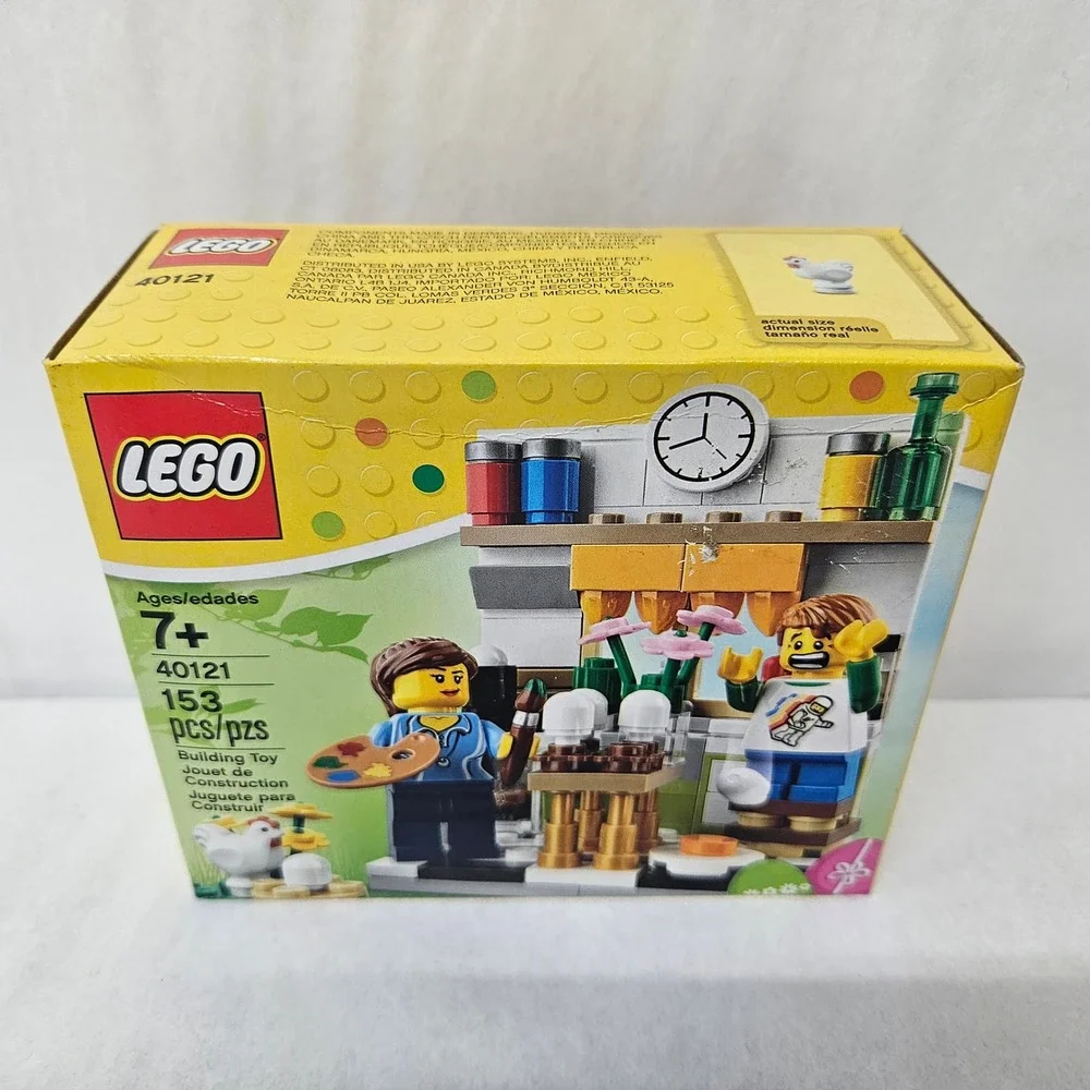 LEGO Painting Easter Eggs 40121 Seasonal Building Set 153 Pieces Retired 2015